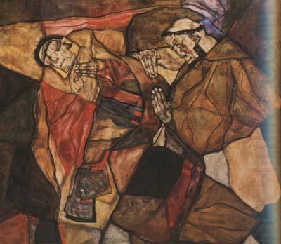 Egon Schiele Agony (mk20) china oil painting image